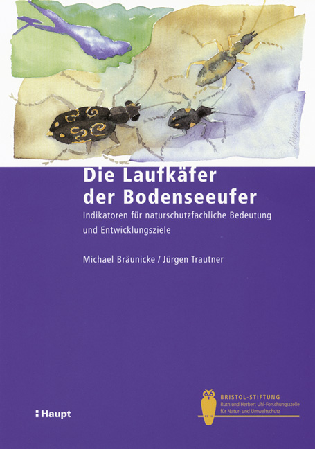 Vorderes Coverbild Die Laufkäfer der Bodenseeufer