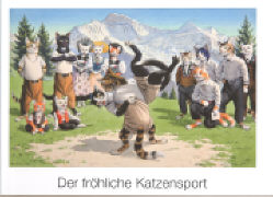 Vorderes Coverbild Der fröhliche Katzensport