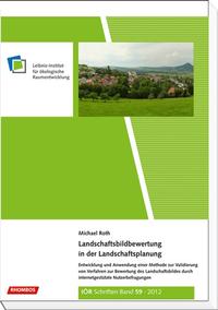 Vorderes Coverbild Landschaftsbildbewertung in der Landschaftsplanung