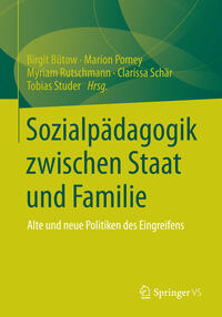 Vorderes Coverbild Sozialpädagogik zwischen Staat und Familie