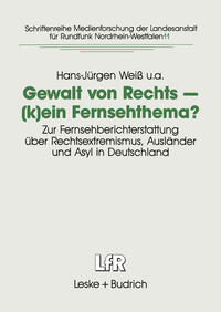 Vorderes Coverbild Gewalt von Rechts - (k)ein Fernsehthema?