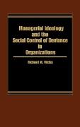 Vorderes Coverbild Managerial Ideology and the Social Control of Deviance in Organizations