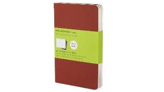 Vorderes Coverbild MOLESKINE® Notizhefte Cahier, preiselbeerrot blanko