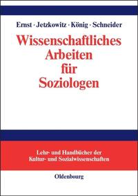 Vorderes Coverbild Wissenschaftliches Arbeiten für Soziologen