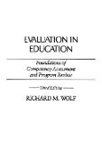 Vorderes Coverbild Evaluation in Education
