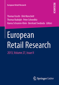 Vorderes Coverbild European Retail Research