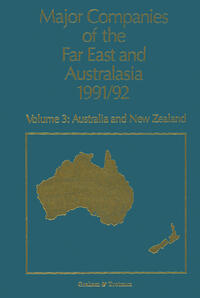 Vorderes Coverbild Major Companies of The Far East and Australasia 1991/92
