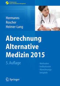 Vorderes Coverbild (hohe Qualität) Abrechnung Alternative Medizin 2015