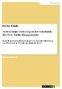 Vorderes Coverbild Verwaltungscontrolling in der Systematik des New Public Managements