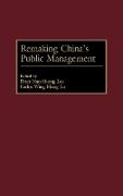 Vorderes Coverbild Remaking China's Public Management