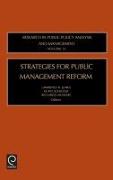 Vorderes Coverbild Strategies for Public Management Reform