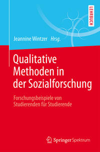 Vorderes Coverbild Qualitative Methoden in der Sozialforschung