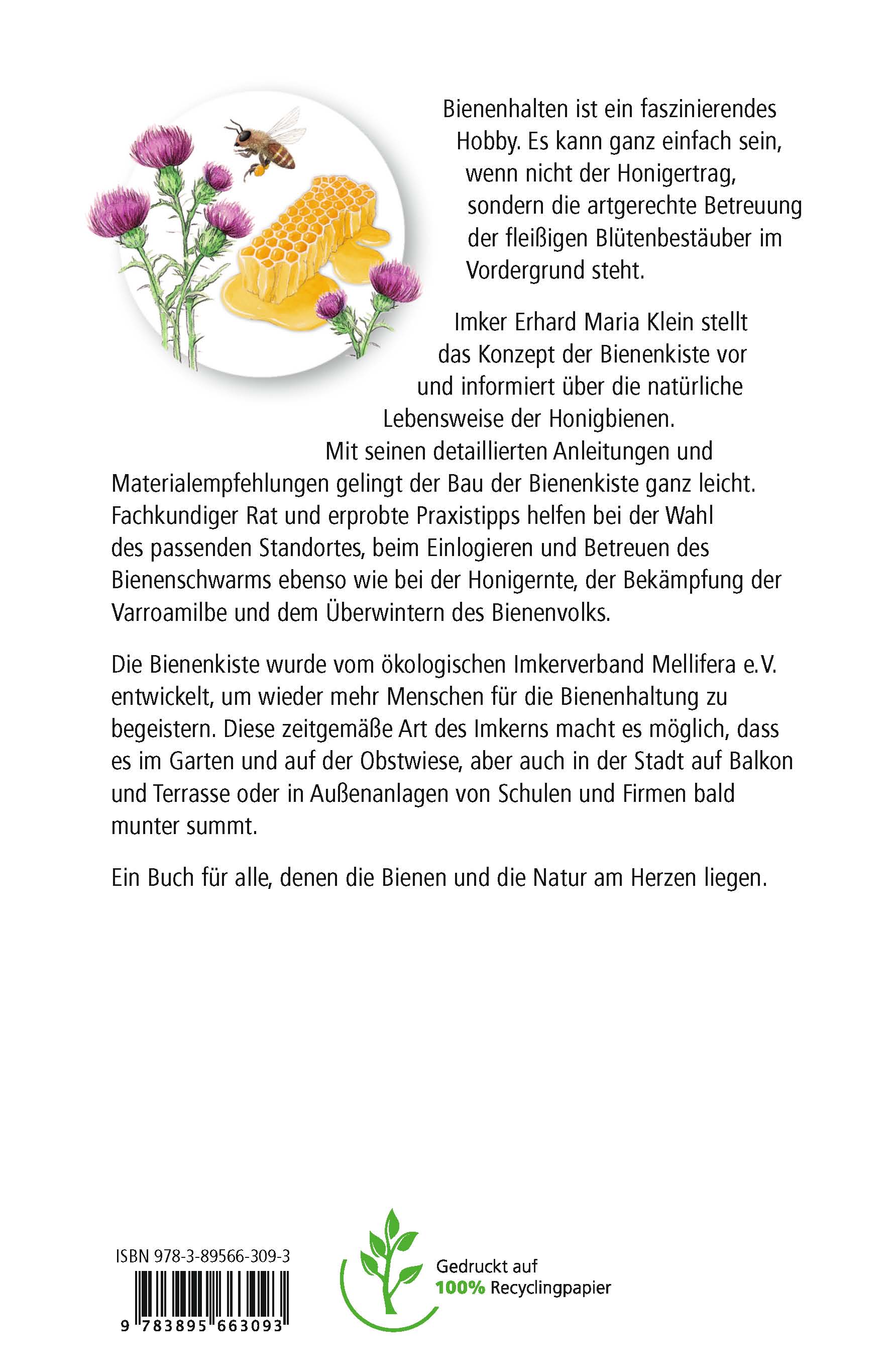 Rückseitencover Die Bienenkiste