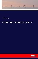 Vorderes Coverbild Die Syntax des Verbums bei Molière