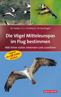 Vorderes Coverbild Die Vögel Mitteleuropas im Flug bestimmen