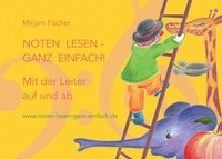 Vorderes Coverbild Noten lesen - ganz einfach! Mit der Leiter auf und ab