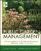 Vorderes Coverbild Public Garden Management
