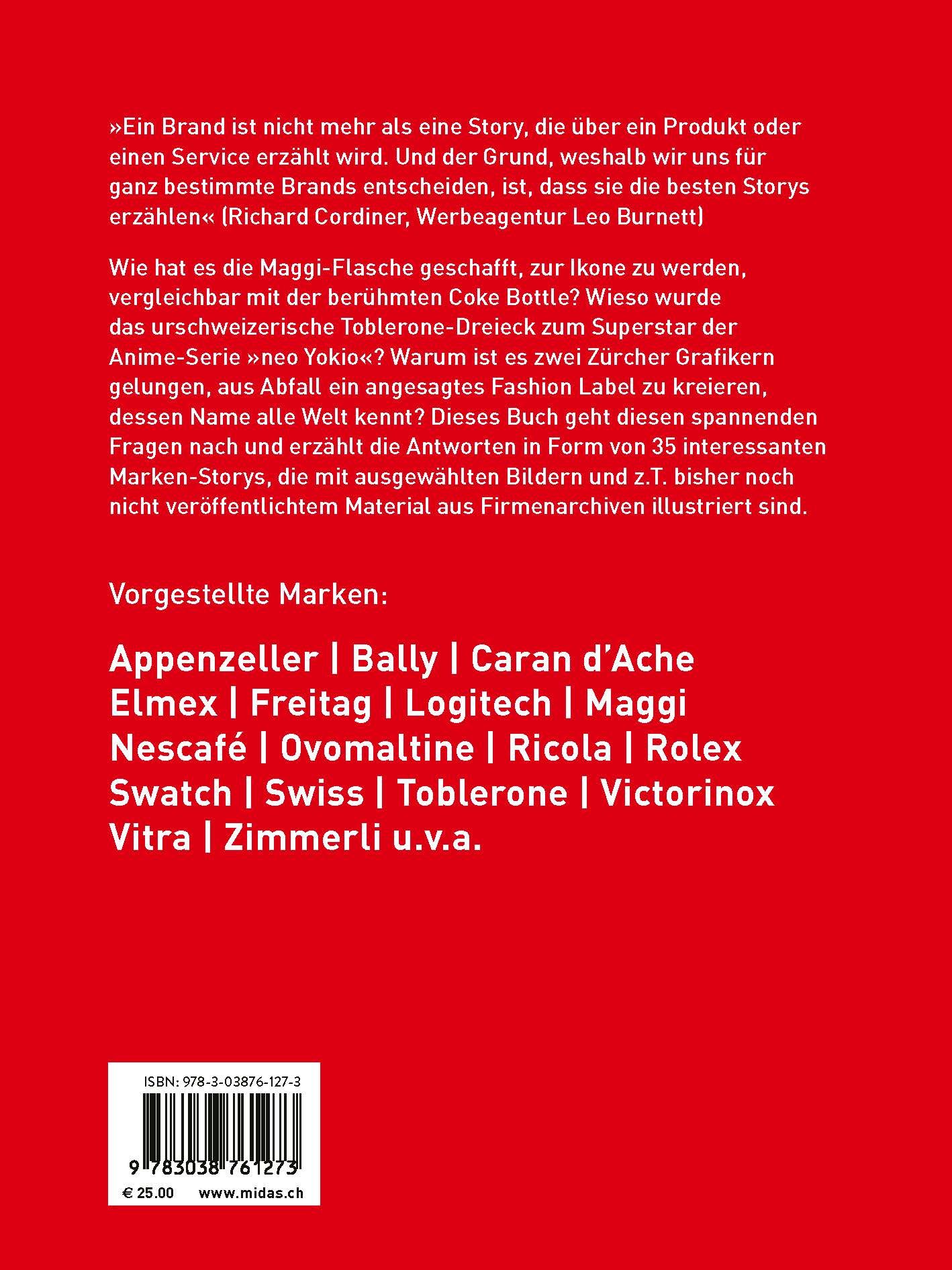 Rückseitencover SWISS BRANDS
