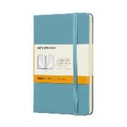 Vorderes Coverbild Moleskine Notebook P/A6, Ruled, Hard Cover, Reef Blue