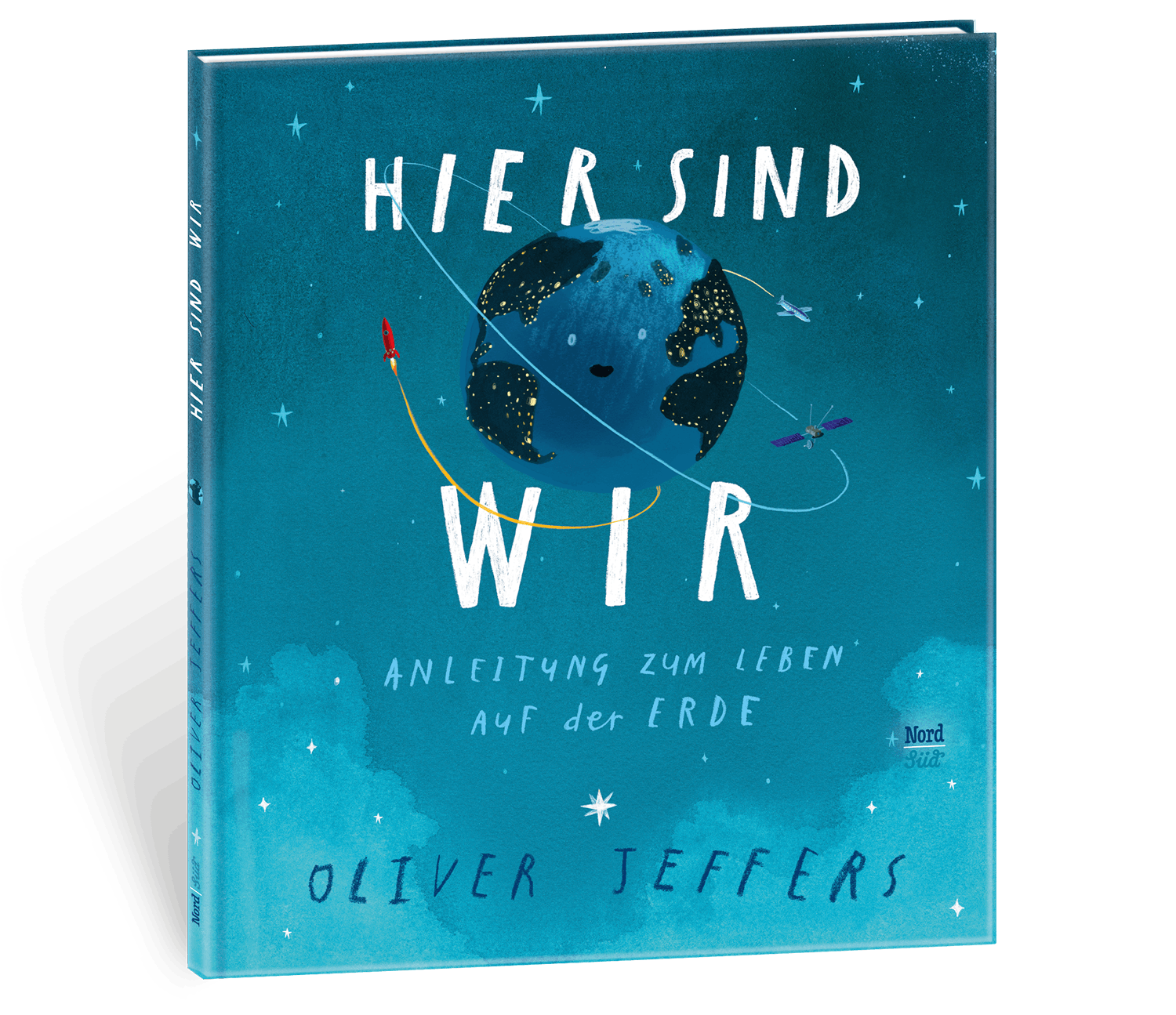 Gesamtes Coverbild Hier sind wir