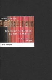 Vorderes Coverbild Jene kleinen Kostbarkeiten, die man sich wünscht...