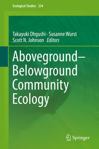 Vorderes Coverbild (hohe Qualität) Aboveground-Belowground Community Ecology