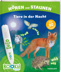 Vorderes Coverbild BOOKii® Hören und Staunen Tiere in der Nacht
