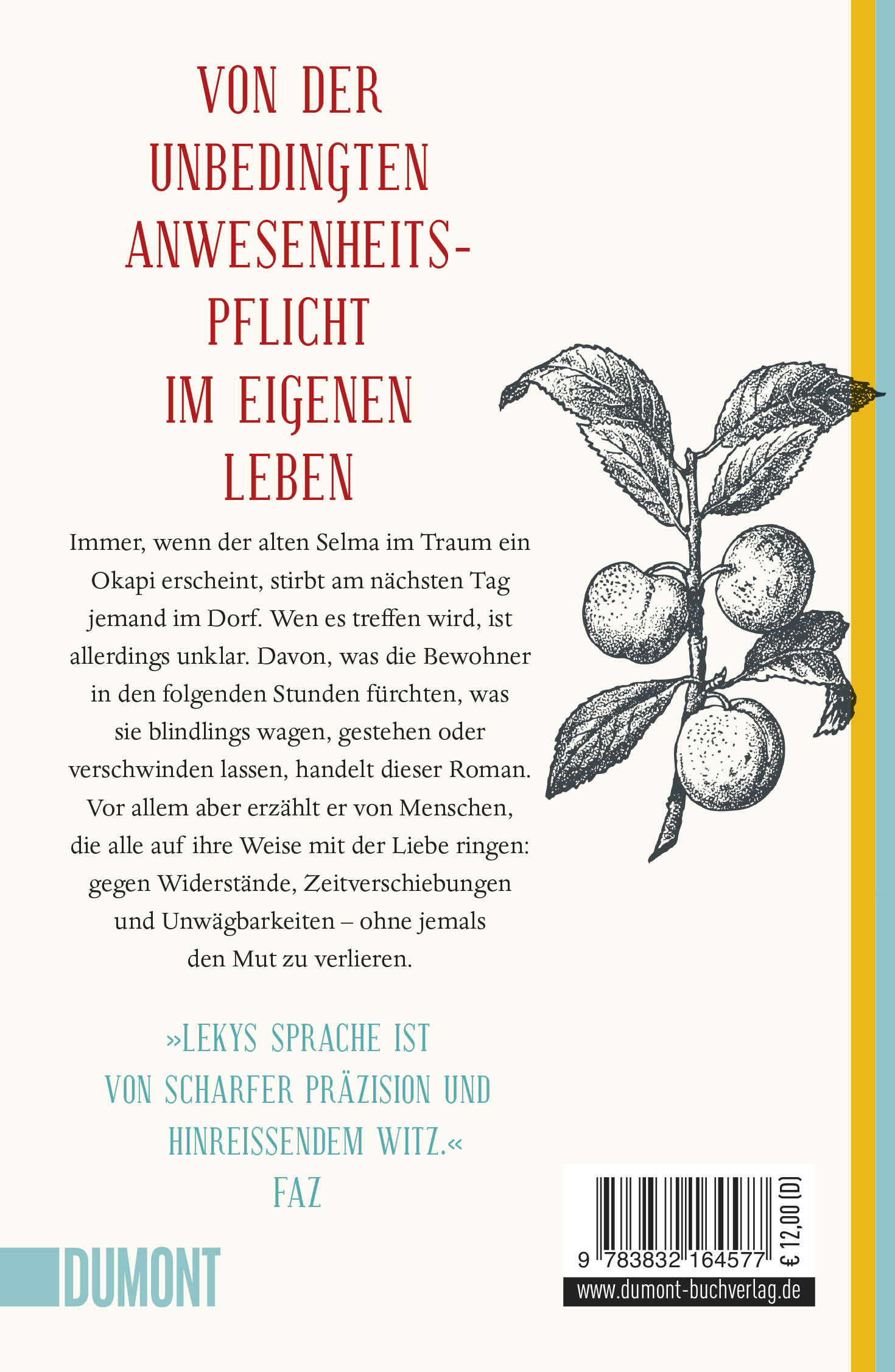 Rückseitencover Was man von hier aus sehen kann