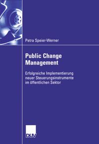 Vorderes Coverbild Public Change Management