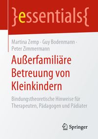 Vorderes Coverbild Außerfamiliäre Betreuung von Kleinkindern