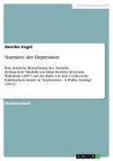 Vorderes Coverbild Narrative der Depression