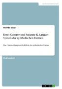 Vorderes Coverbild Ernst Cassirer und Susanne K. Langers System der symbolischen Formen