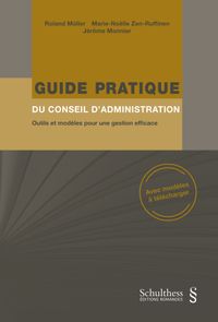Vorderes Coverbild Guide pratique du conseil d'administration