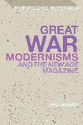 Vorderes Coverbild Great War Modernisms and 'The New Age' Magazine