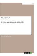 Vorderes Coverbild Le nouveau management public