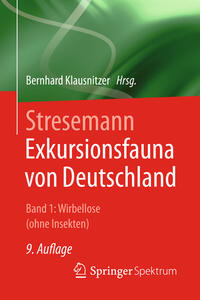 Vorderes Coverbild Stresemann - Exkursionsfauna von Deutschland. Band 1: Wirbellose (ohne Insekten)