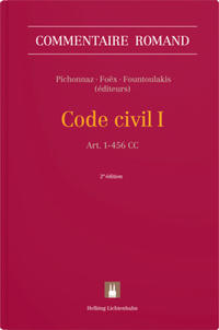 Vorderes Coverbild Code civil I