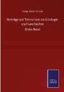Vorderes Coverbild Beiträge zur Trierschen Archäologie und Geschichte