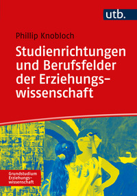 Vorderes Coverbild Studienrichtungen und Berufsfelder der Erziehungswissenschaft