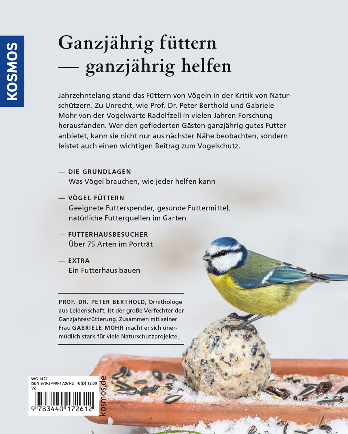 Rückseitencover Vögel füttern, aber richtig