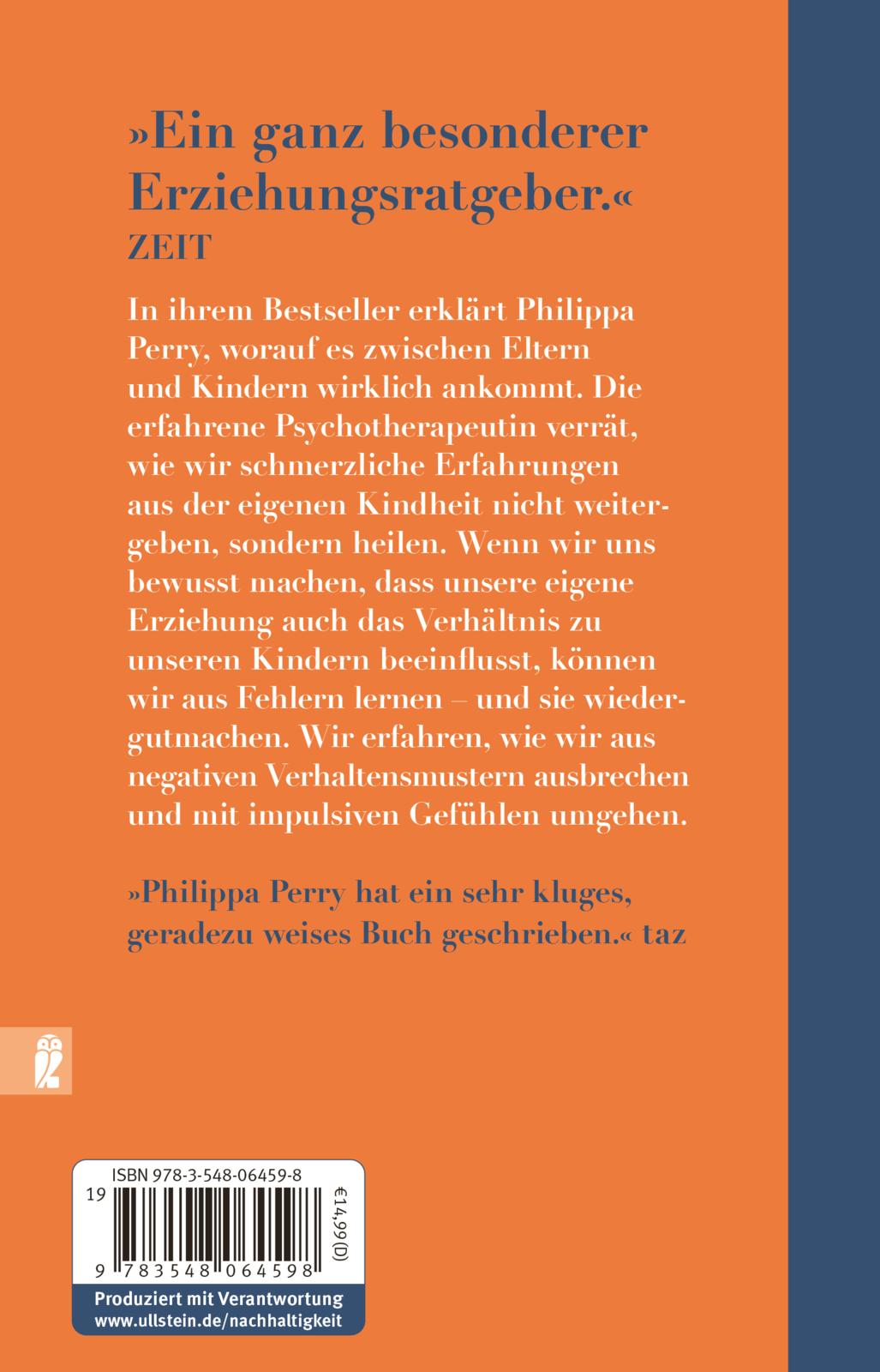 Rückseitencover Das Buch, von dem du dir wünschst, deine Eltern hätten es gelesen
