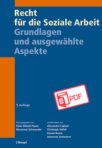 Vorderes Coverbild Recht für die Soziale Arbeit