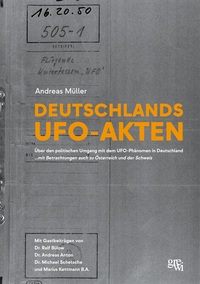 Vorderes Coverbild Deutschlands UFO-Akten