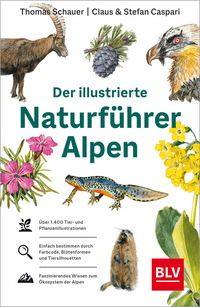 Vorderes Coverbild Der illustrierte Naturführer Alpen