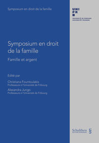 Vorderes Coverbild Famille et argent