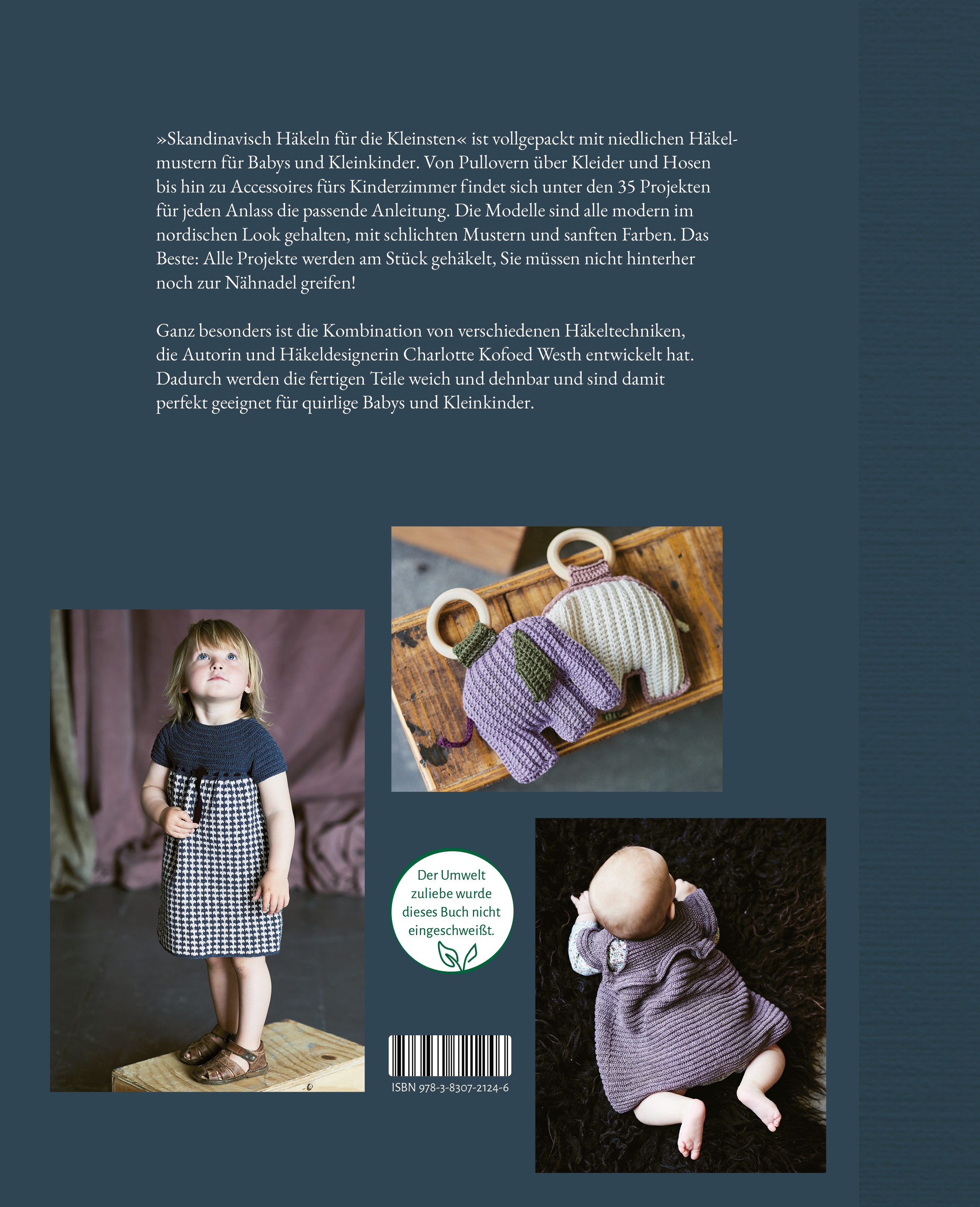 Rückseitencover Skandinavisch Häkeln für die Kleinsten
