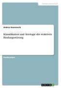 Vorderes Coverbild Klassifikation und Ätiologie der reaktiven Bindungsstörung