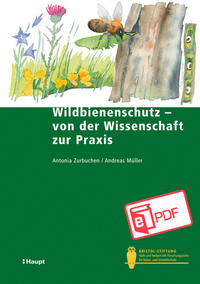 Vorderes Coverbild Wildbienenschutz - von der Wissenschaft zur Praxis