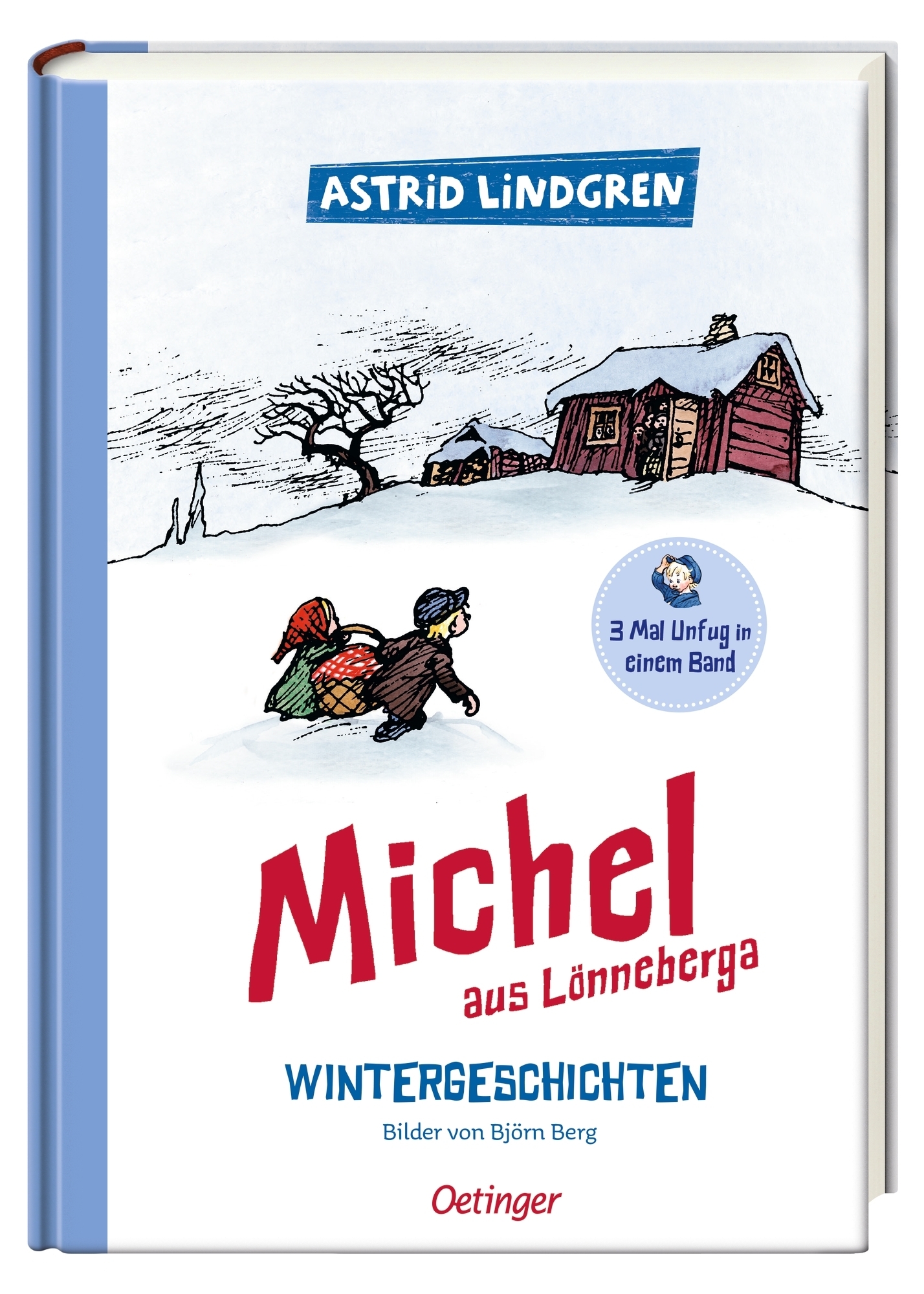 Gesamtes Coverbild Michel aus Lönneberga. Wintergeschichten