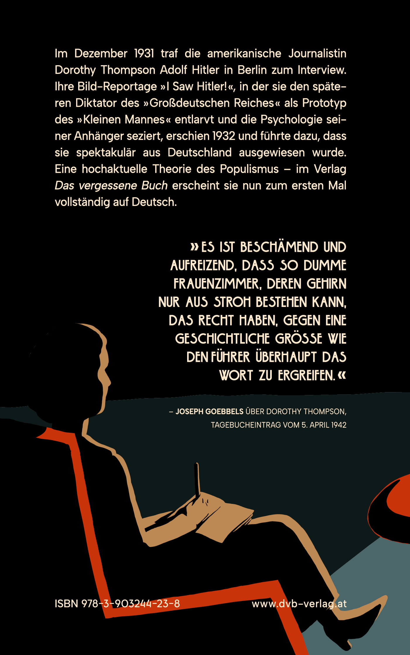 Rückseitencover Ich traf Hitler!